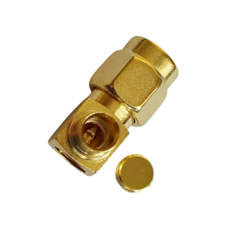 Штекер професійний кутовий Leno RF SMA-RA для RG402 з ультранизькими втратами 1 шт. Золотий (000049094_1) - фото 6 Штекер професійний кутовий Leno RF SMA-RA для RG402 з ультранизькими втратами 1 шт. Золотий (000049094_1) - фото 6