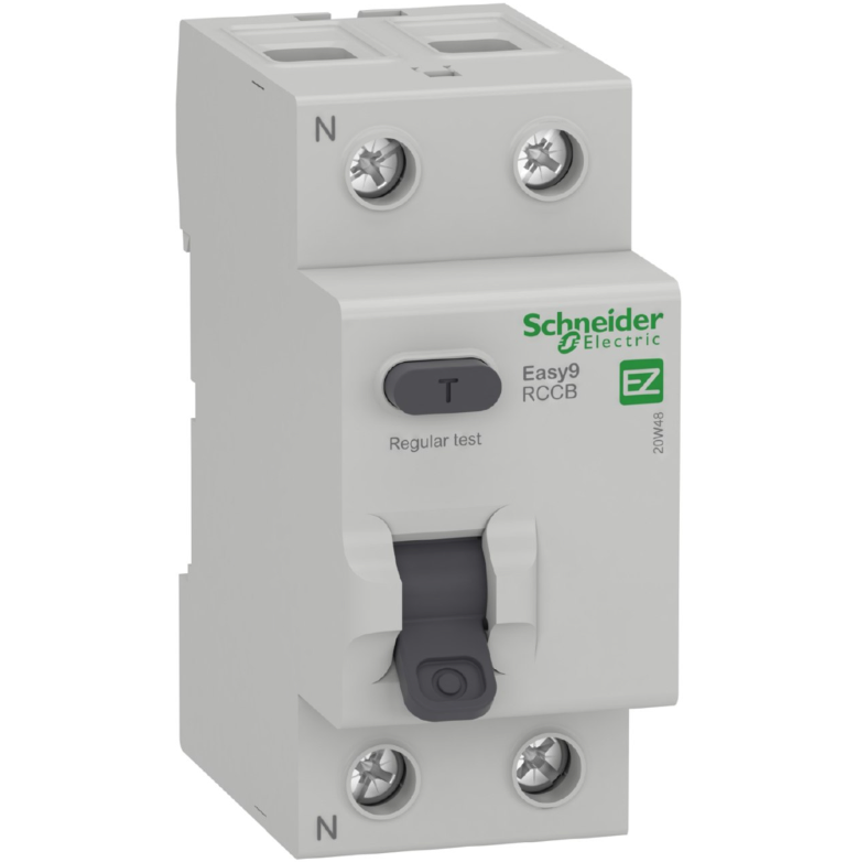 Выключатель дифференциальный Schneider Electric Easy9 УЗО 2П 30 mA 40А АС (EZ9R34240) Выключатель дифференциальный Schneider Electric Easy9 УЗО 2П 30 mA 40А АС (EZ9R34240)