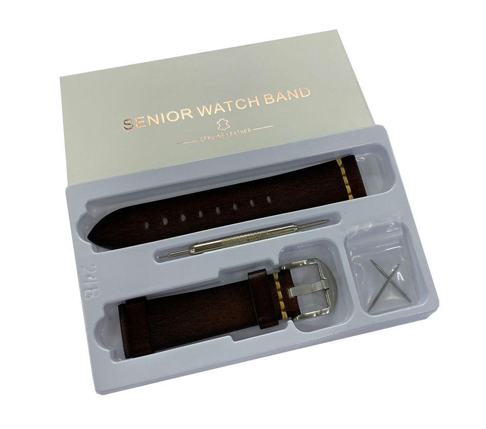 Кожаный ремешок Primolux C052B Steel buckle для часов Xiaomi Amazfit GTR 47 мм Dark Brown (1205862672) - фото 7 Кожаный ремешок Primolux C052B Steel buckle для часов Xiaomi Amazfit GTR 47 мм Dark Brown (1205862672) - фото 7