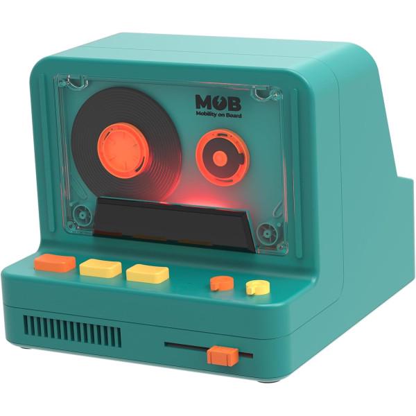 Портативная колонка MOB RS-80 ретро 80-ые с подсветкой 5 Вт AUX SD Зеленый (33740604)