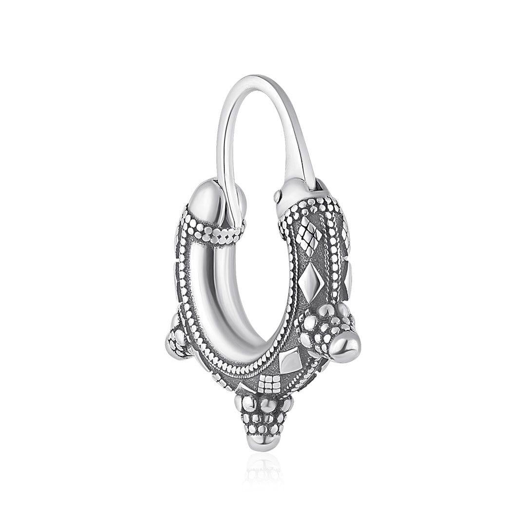 Серьга серебряная Казацкая 925 проба (20519А)