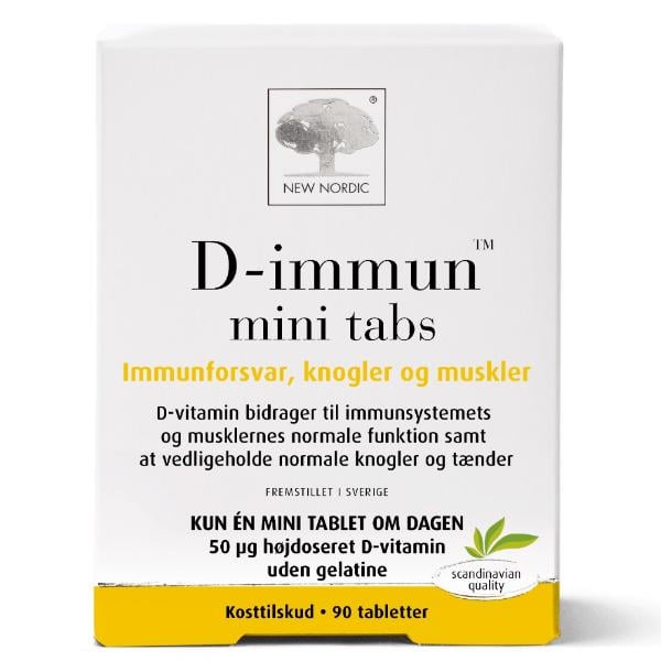 Витамины New Nordic D-immun mini 90 таблеток (000020967)