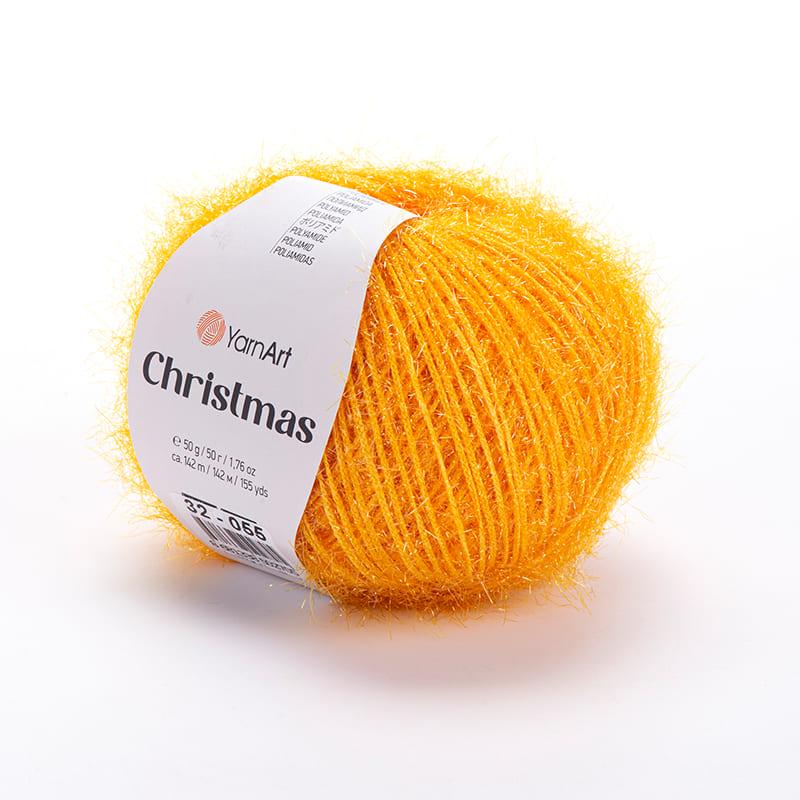 Пряжа YarnArt Christmas 32 Желтый