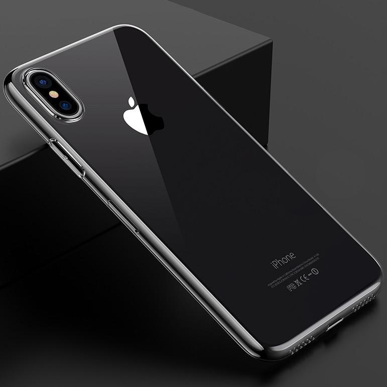 Прозрачный Чехол iPhone X (ультратонкий силиконовый) (05879) - фото 9