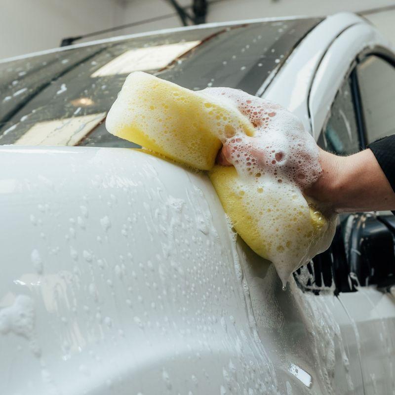 Губка К2 Car Sponge для ручной мойки 23х12х6 см Желтый - фото 5 Губка К2 Car Sponge для ручной мойки 23х12х6 см Желтый - фото 5