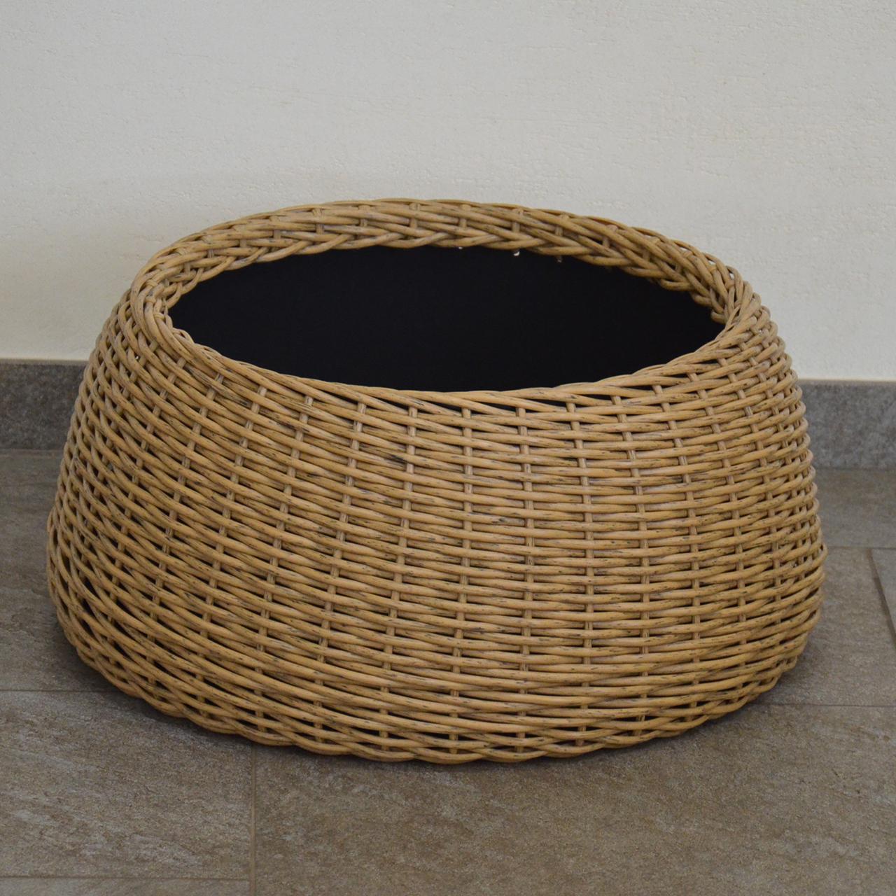 Подставка-юбка под елку плетенная из искусственного ротанга/ручной работы L Дерево (13450343) - фото 2 Подставка-юбка под елку плетенная из искусственного ротанга/ручной работы L Дерево (13450343) - фото 2