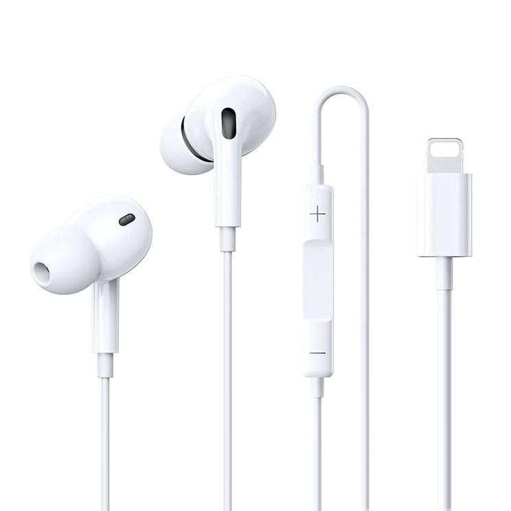 Навушники дротові Remax Wired Earphones for Music and Call RM-575/a/i Lightning White (6954851234715)