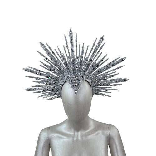 Обруч SETA Decor Snow Gala Queen (25-672SL-WT)