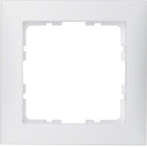 Рамка одинарная Hager S.1 Белый матовый (28684835)