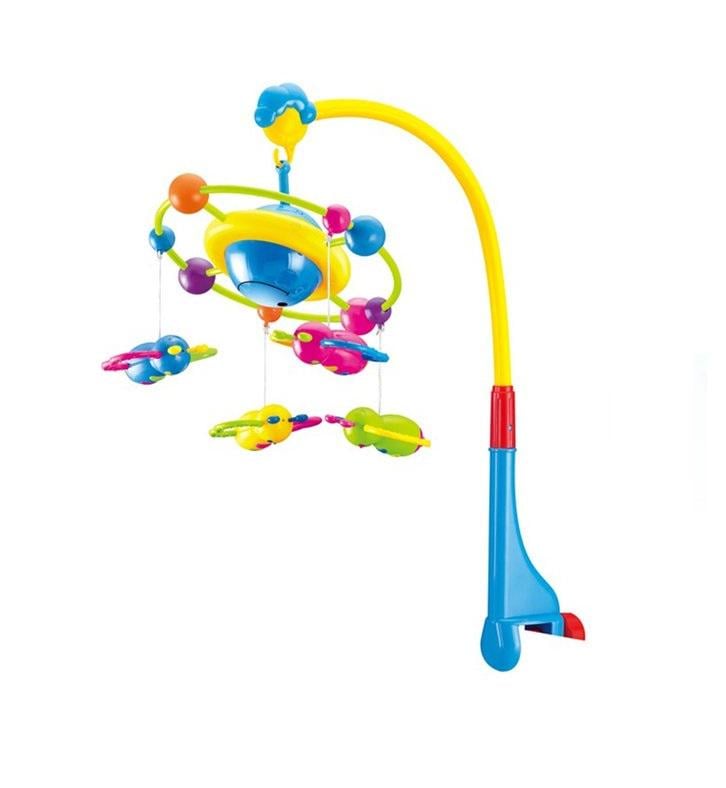 Карусель мобіль на ліжечко Musical Mobile 4 підвіски звукові та світлові ефекти (112149)