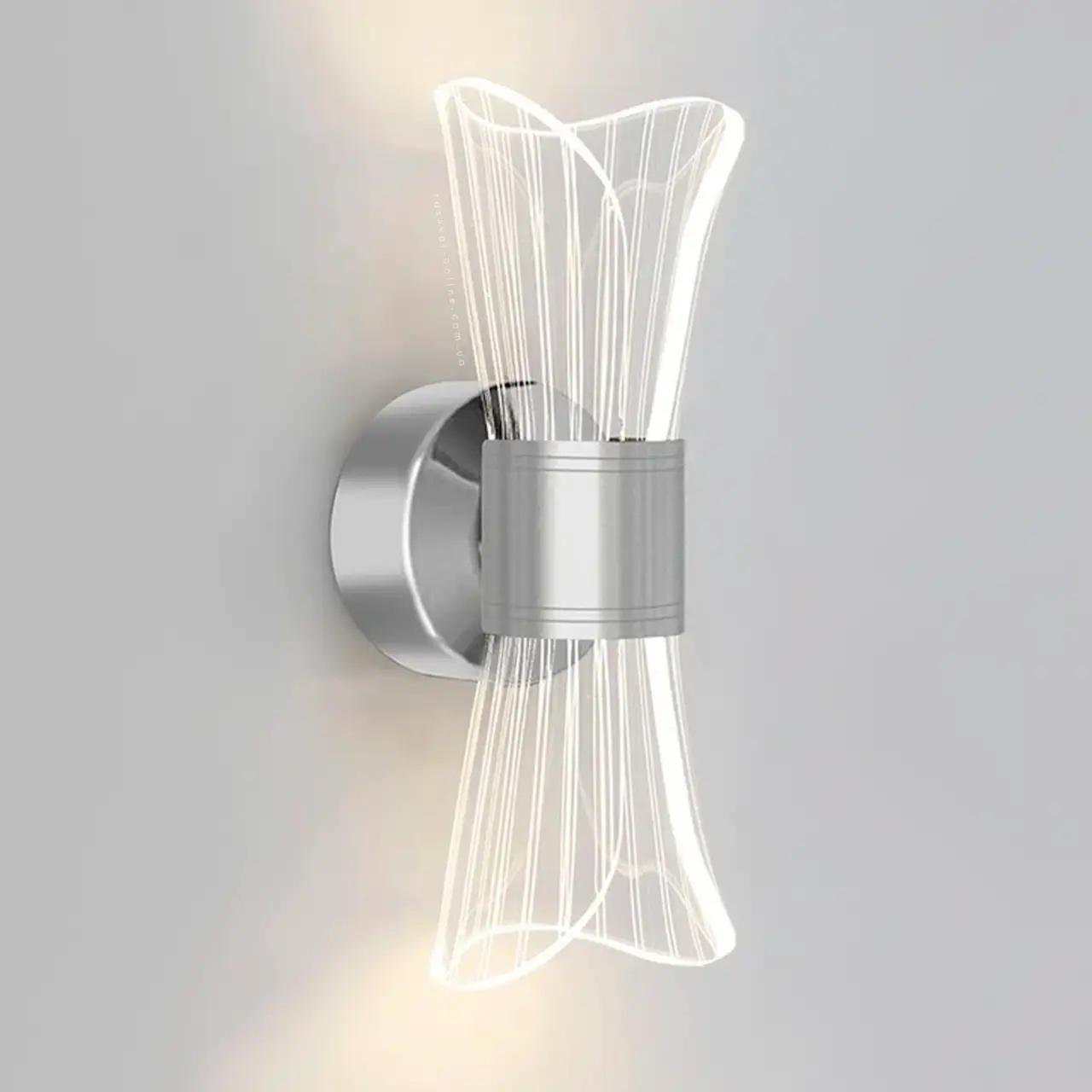 Бра светодиодное ESLLSE DIO LED управляемое 12 Вт 230x80x95 мм Хром (00000122600)