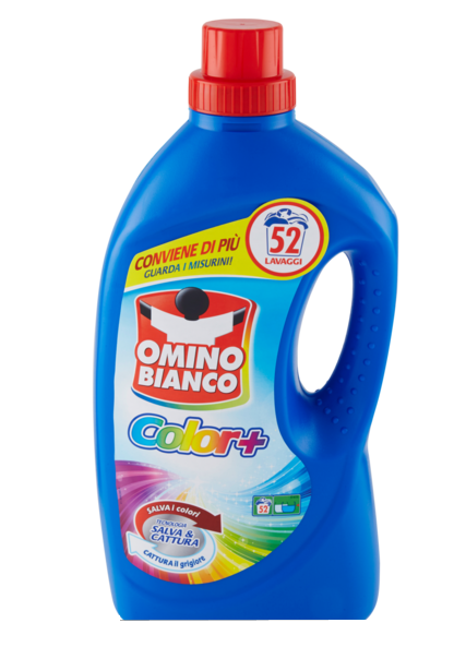 Гель для прання кольорової білизни Omino Bianco color+ 2600 мл