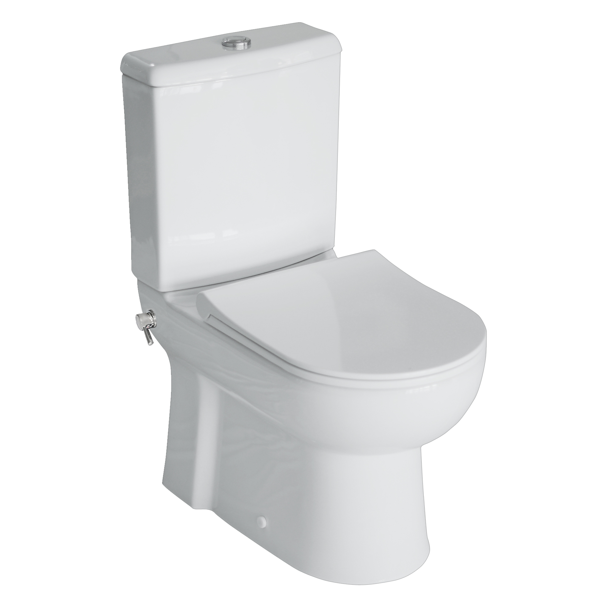 Унітаз-компакт підлоговий VOLLE VIRGO 13-23-303 із функцією біде із сидінням з мікроліфтом (71661) Унітаз-компакт підлоговий VOLLE VIRGO 13-23-303 із функцією біде із сидінням з мікроліфтом (71661)