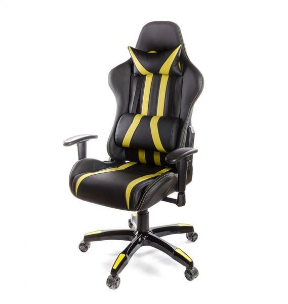 Крісло геймерське АКЛАС Стрік PL RL Жовтий (1611445)