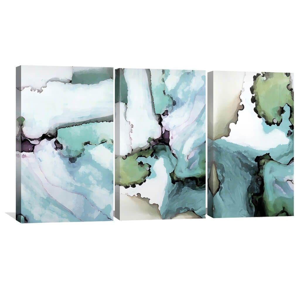 Картина Мрамор холодных оттенков 120x50 см (Y3-8)