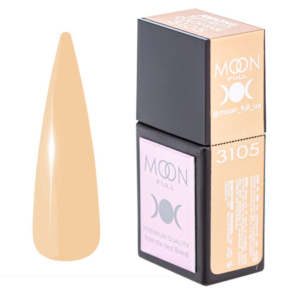 Базовое покрытие цветное Moon Full AMAZING Tutti Frutti №3105 12 мл