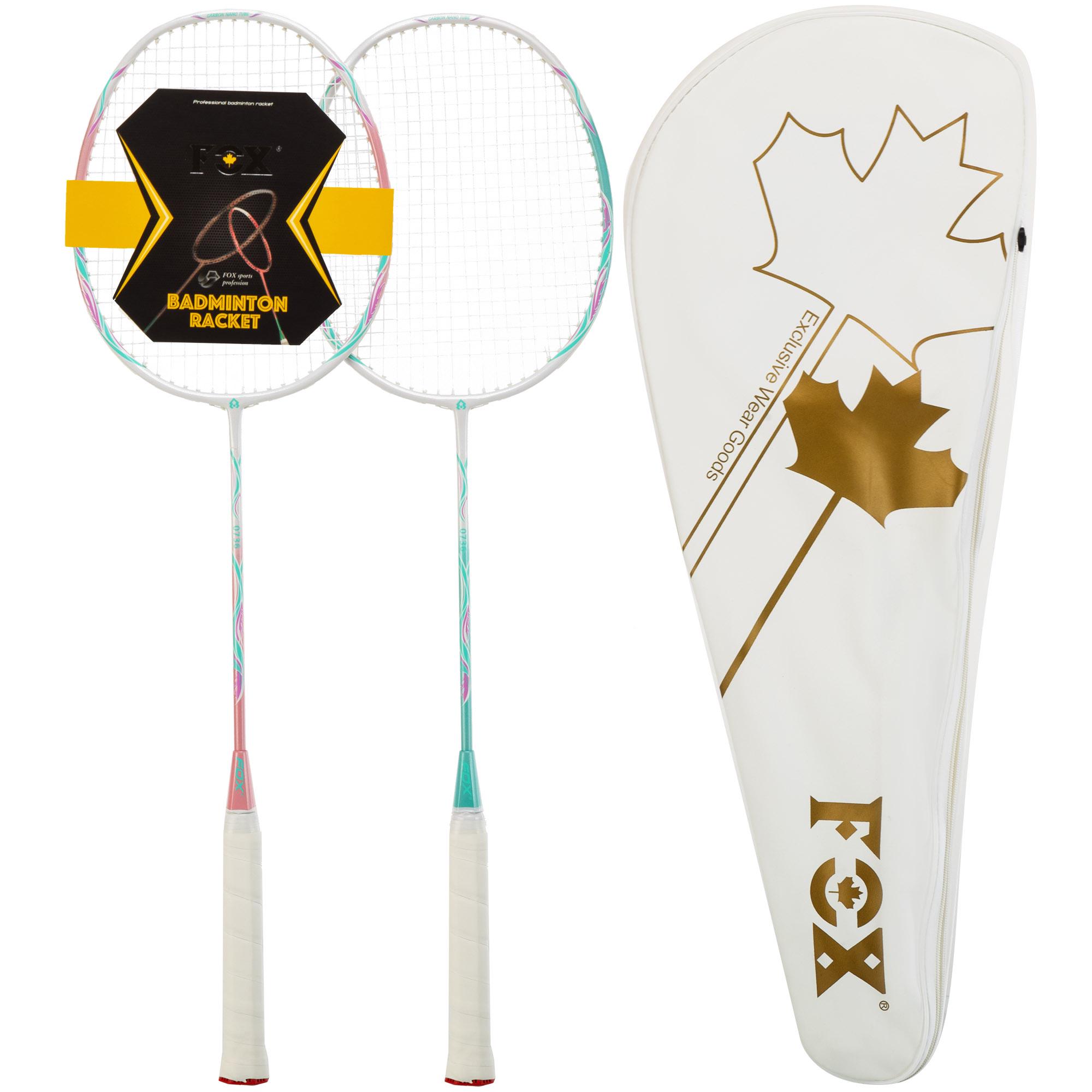Набір для бадмінтону в чохлі Fox Fox-0736 Білий
