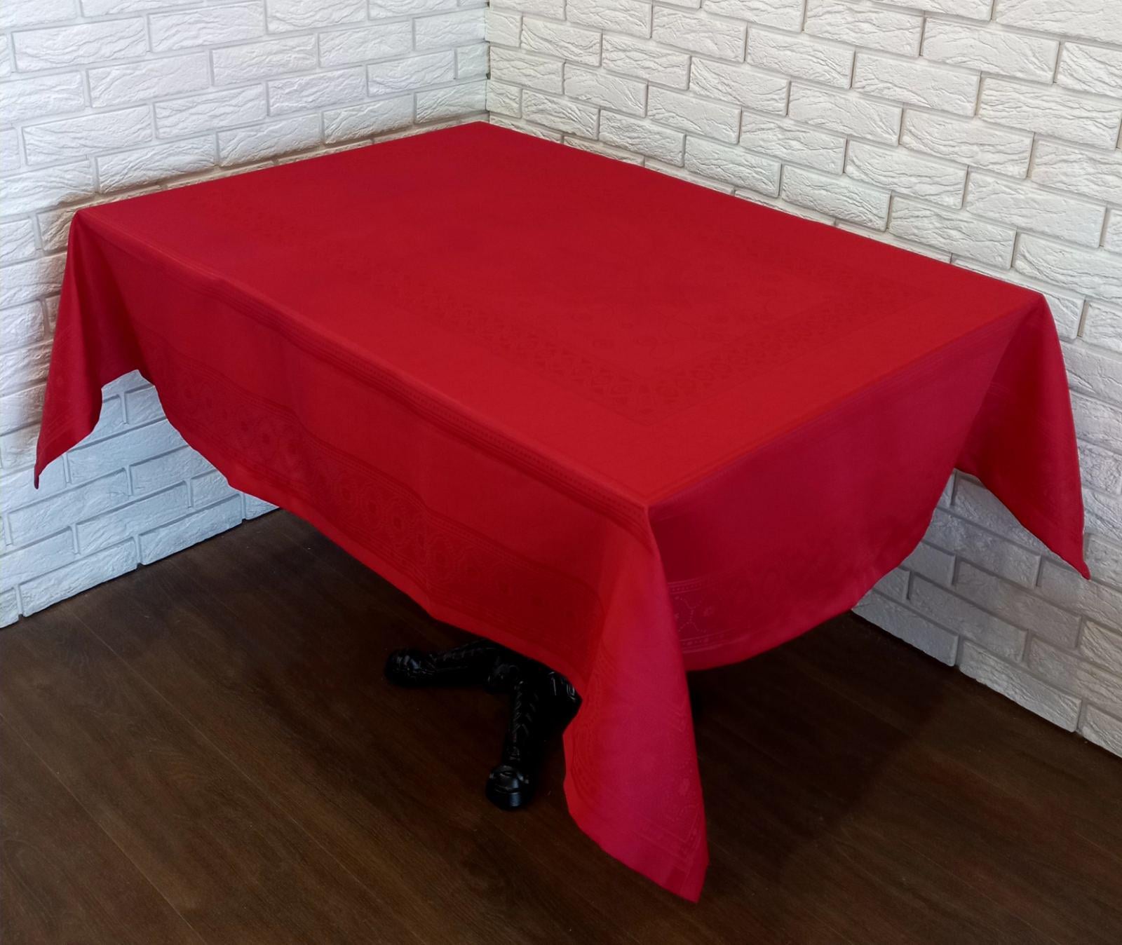 Скатерть тефлоновая Sagol 160x400 St-052 Kirmizi (CN10166)