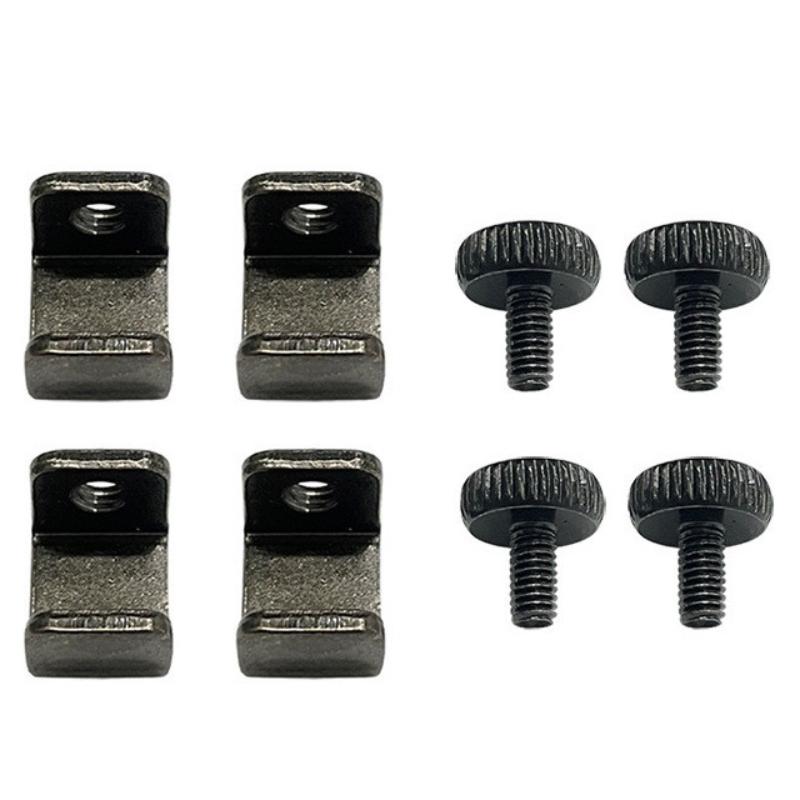 Зажим стекла/ультрабазы ​​на нагревательном столе со стали 4 шт. (UA3D090)