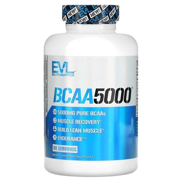Амінокомплекс EVL Nutrition BCAA 5000 240 кап. (1342)