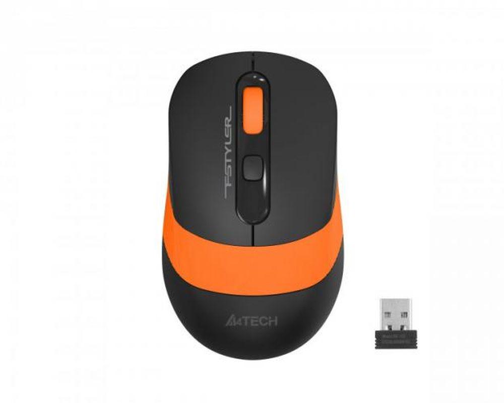 Мышь A4Tech Fstyler FG10S 2000 dpi USB Black/Orange (98969)