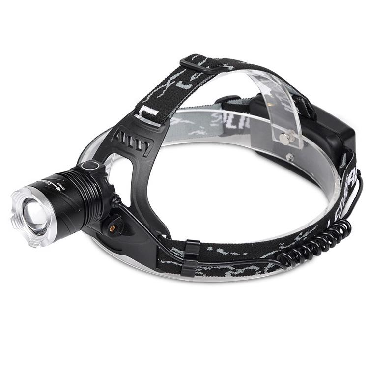 Фонарь налобный Q-909 P50 Type C со зумом Черный (31559808)