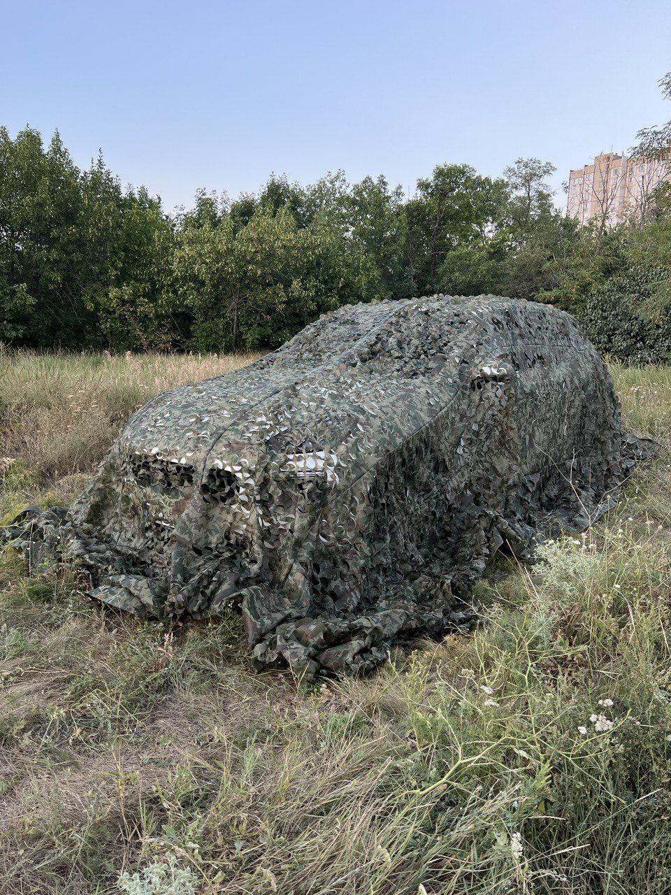 Маскировочная сетка Камуфляж №4 3х5 м Зеленый - фото 5 Маскировочная сетка Камуфляж №4 3х5 м Зеленый - фото 5