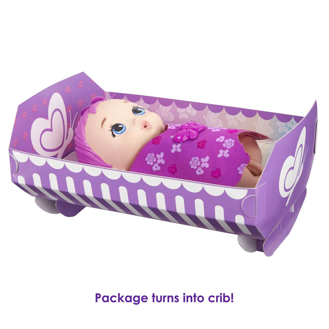 Пупс My Garden Baby Feed & Change Baby Butterfly (2436677195) - фото 6 Пупс My Garden Baby Feed & Change Baby Butterfly (2436677195) - фото 6