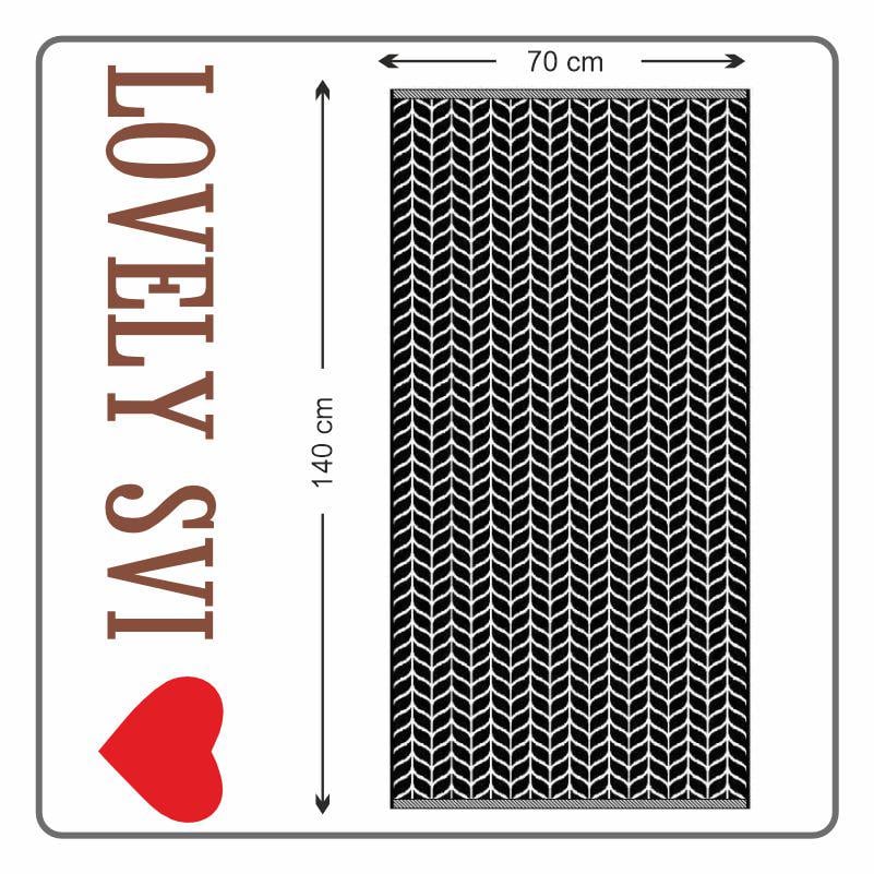 Рушник банний Lovely Svi Milano бавовна жаккард 70х140 см Бежево-сірий (711124) - фото 7 Рушник банний Lovely Svi Milano бавовна жаккард 70х140 см Бежево-сірий (711124) - фото 7