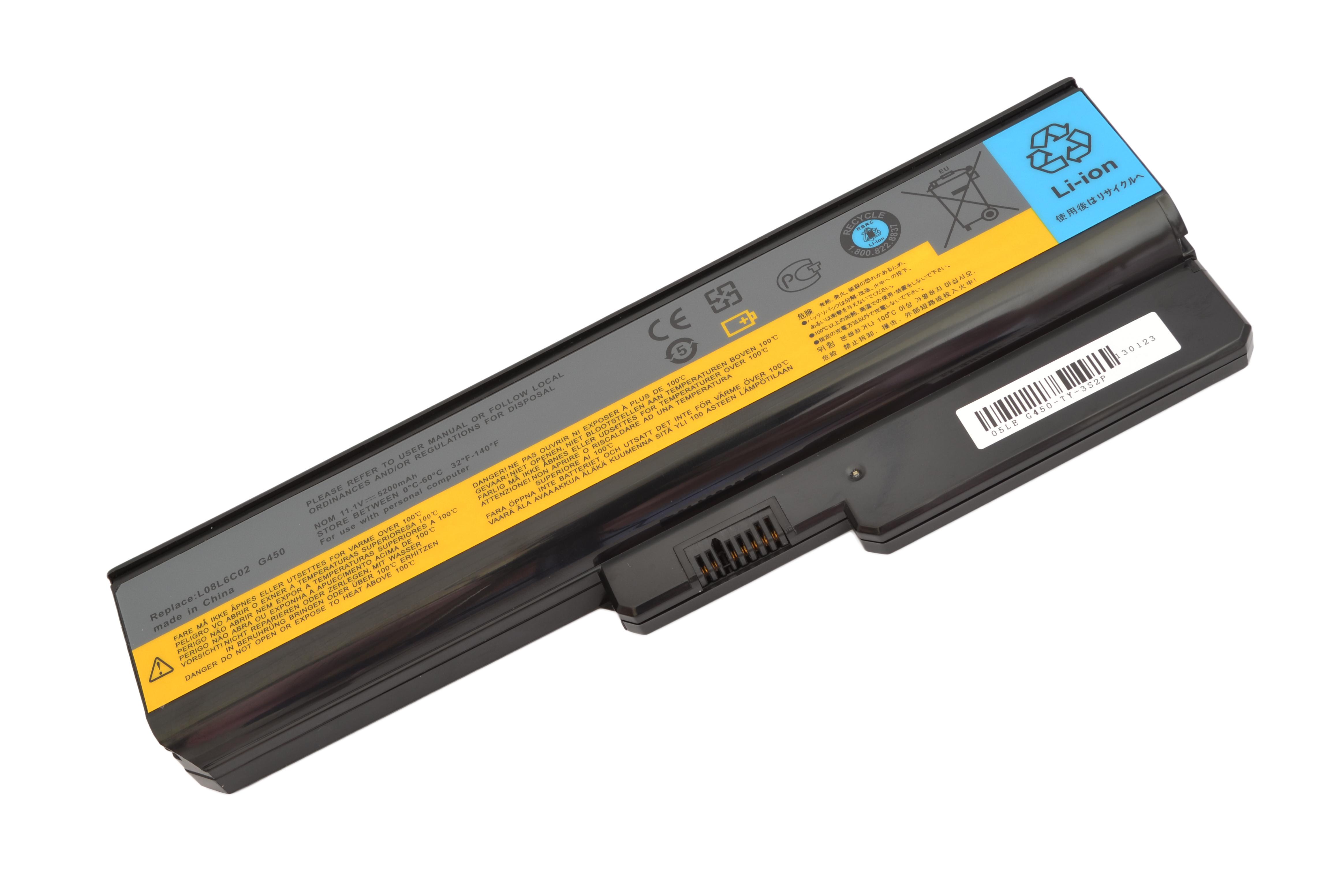 Аккумулятор для ноутбука Lenovo-IBM 42T4585 11,1 V 5200 mAh (012156) - фото 2