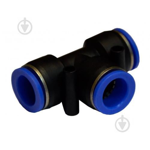Тройник цанговый для полиуретановых шлангов 6мм AIRKRAFT SPE06
