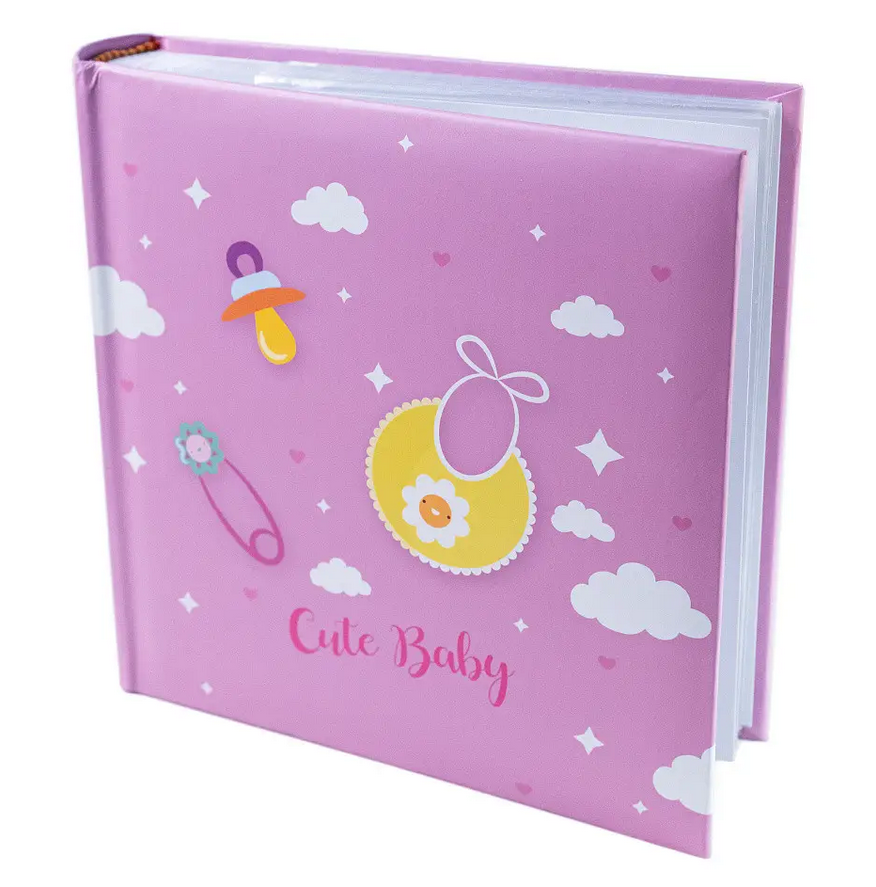 Альбом детский Cute Baby Girl Облака на 200 фотографий 10х15 см (1713457050)