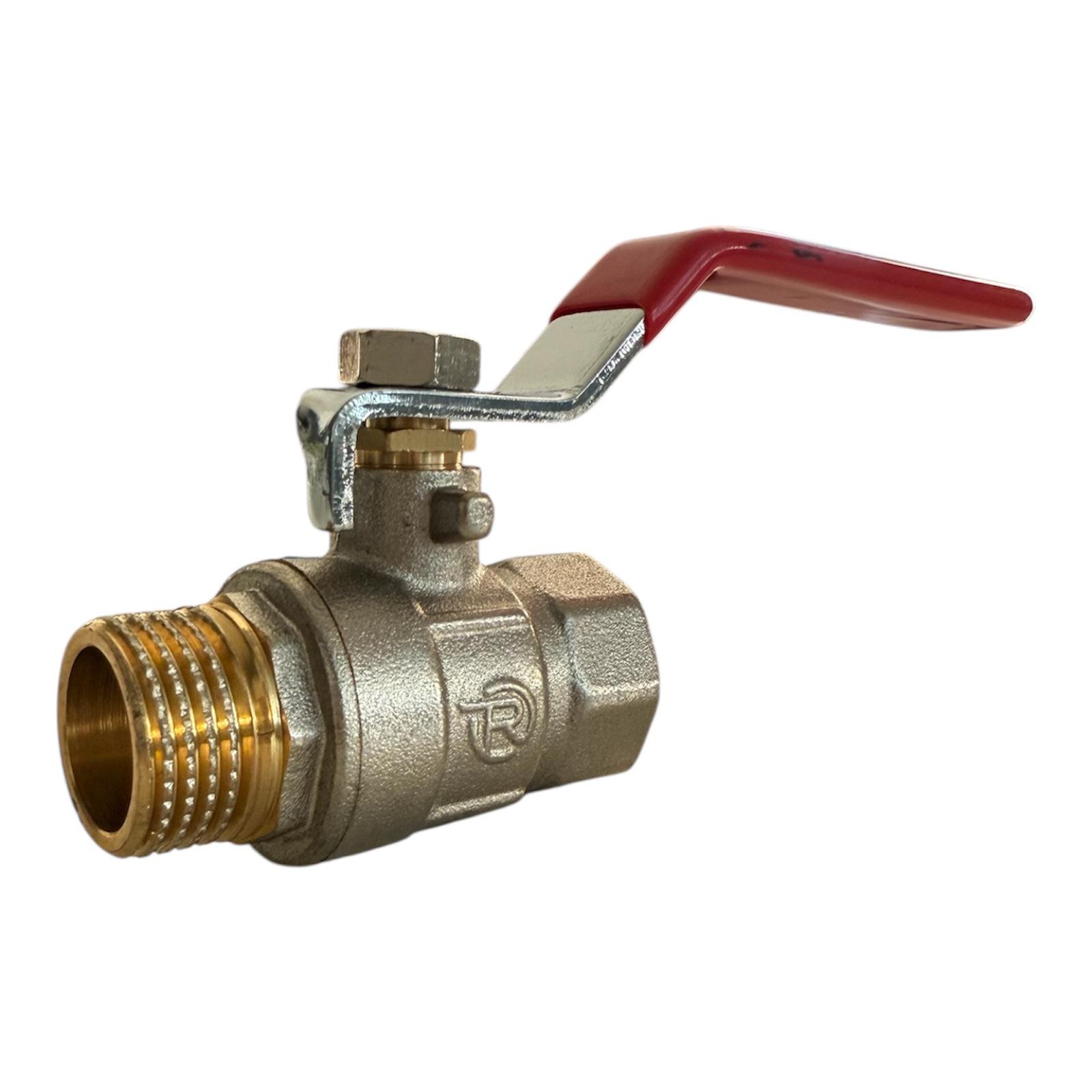 Кран кульовий REIGER 1/2" ЗВ ручка (00-00009412)