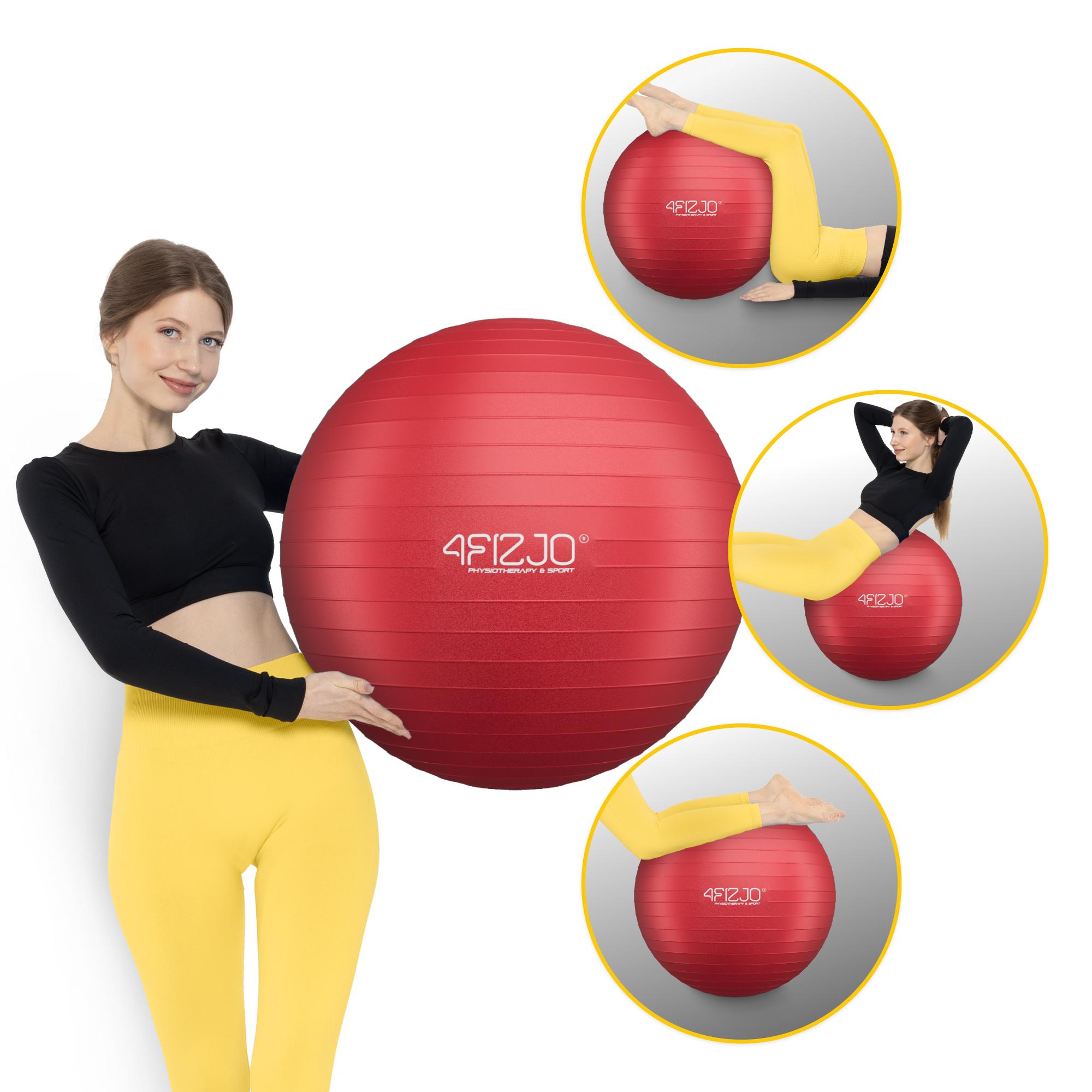 Мяч для фитнеса 4fizjo Anti-Burst 85 см Red (P-5907739316387) - фото 11 Мяч для фитнеса 4fizjo Anti-Burst 85 см Red (P-5907739316387) - фото 11