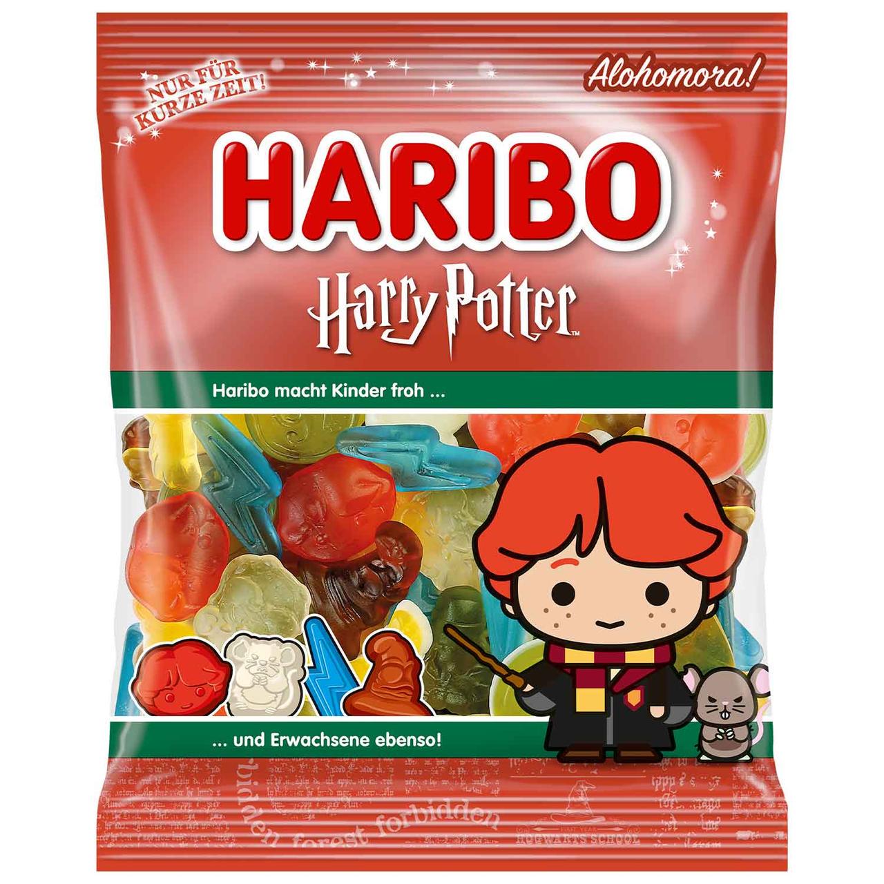 Цукерки желейні Haribo Harry Potter Ron Weasley 160 г (2364085411)