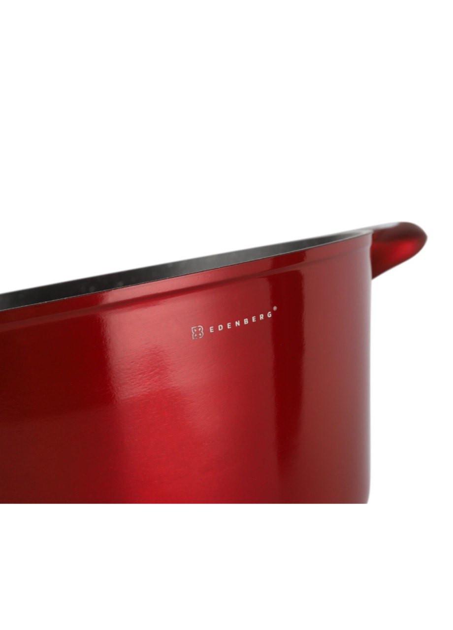 Набір каструль Edenberg EB-7421 литий алюміній/мармурове антипригарне покриття/індукційне дно 8 пр. Бордовий (ML-05380) - фото 7 Набір каструль Edenberg EB-7421 литий алюміній/мармурове антипригарне покриття/індукційне дно 8 пр. Бордовий (ML-05380) - фото 7