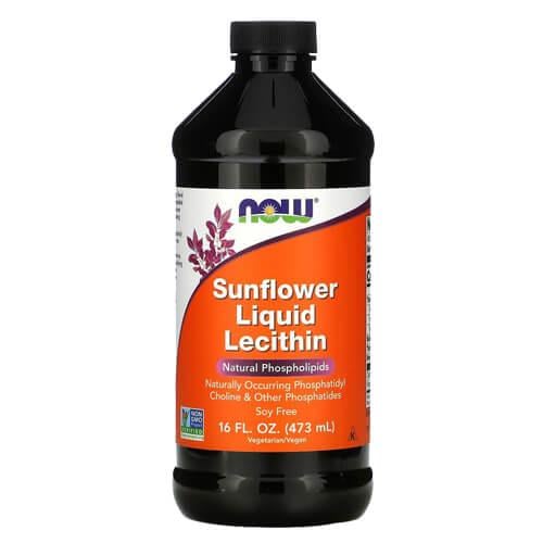 Лецитин NOW Sunflower Liquid Lecithin 473 мл (NOW-02372)