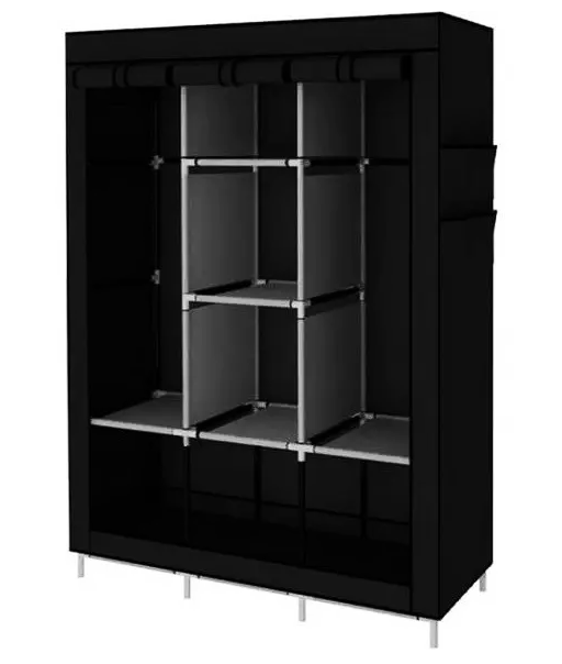 Шафа тканинна складана STORAGE WARDROBE 88130 на 3 секції 130х45х175 см (22661609)
