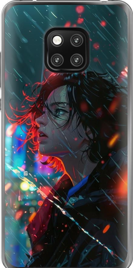 Чехол на Huawei Mate 20 Pro Ночные огни (6096t-1567-42517)