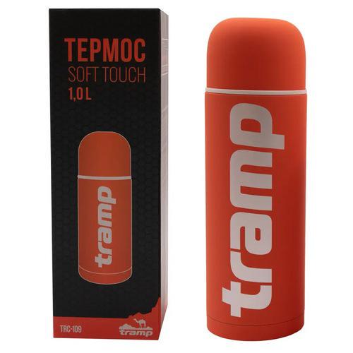 Термос Tramp Soft Touch 9х9х31 см 1,2 л Оранжевый (TRC-110-orange) - фото 3