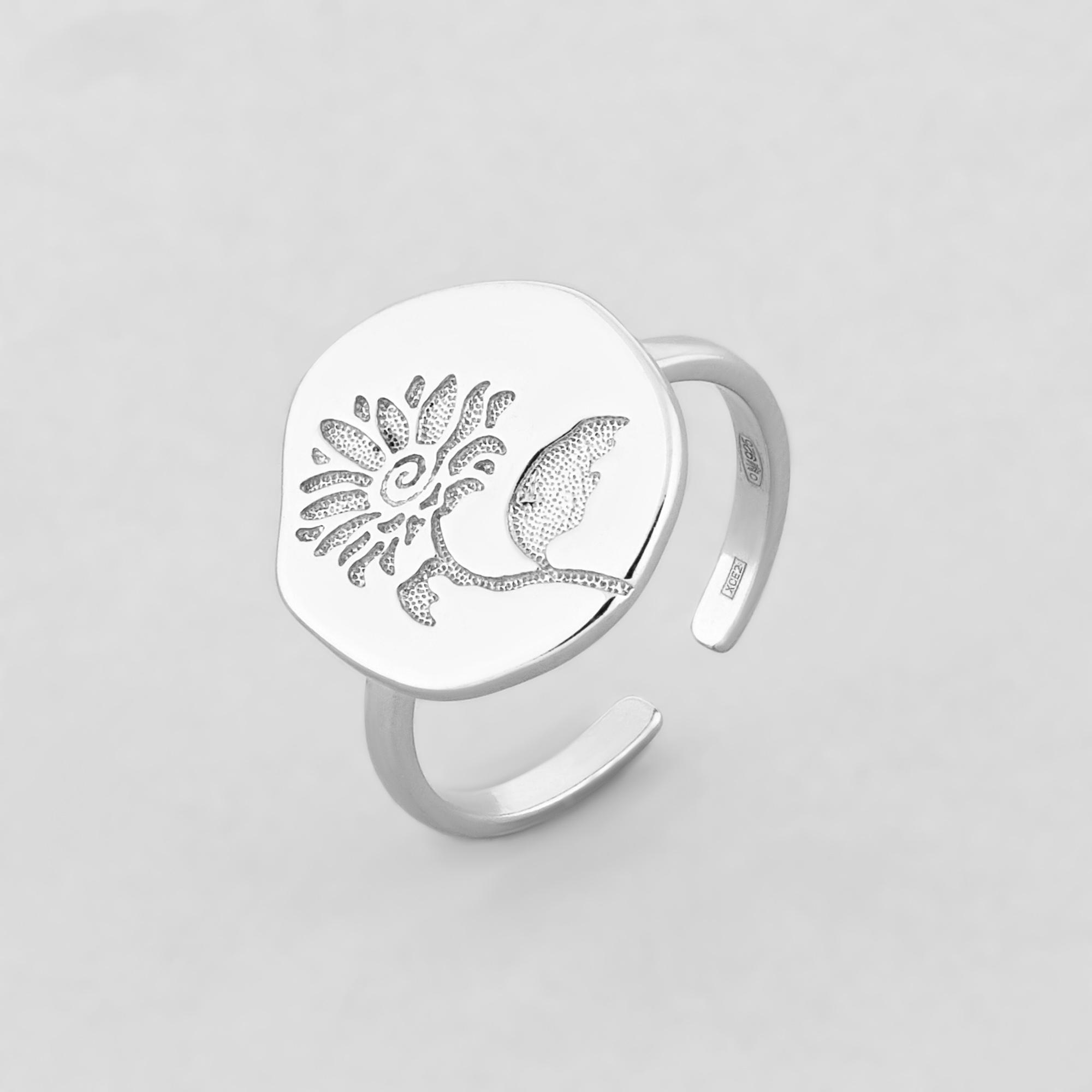 Кольцо Цветок солнца (10377-16,0)