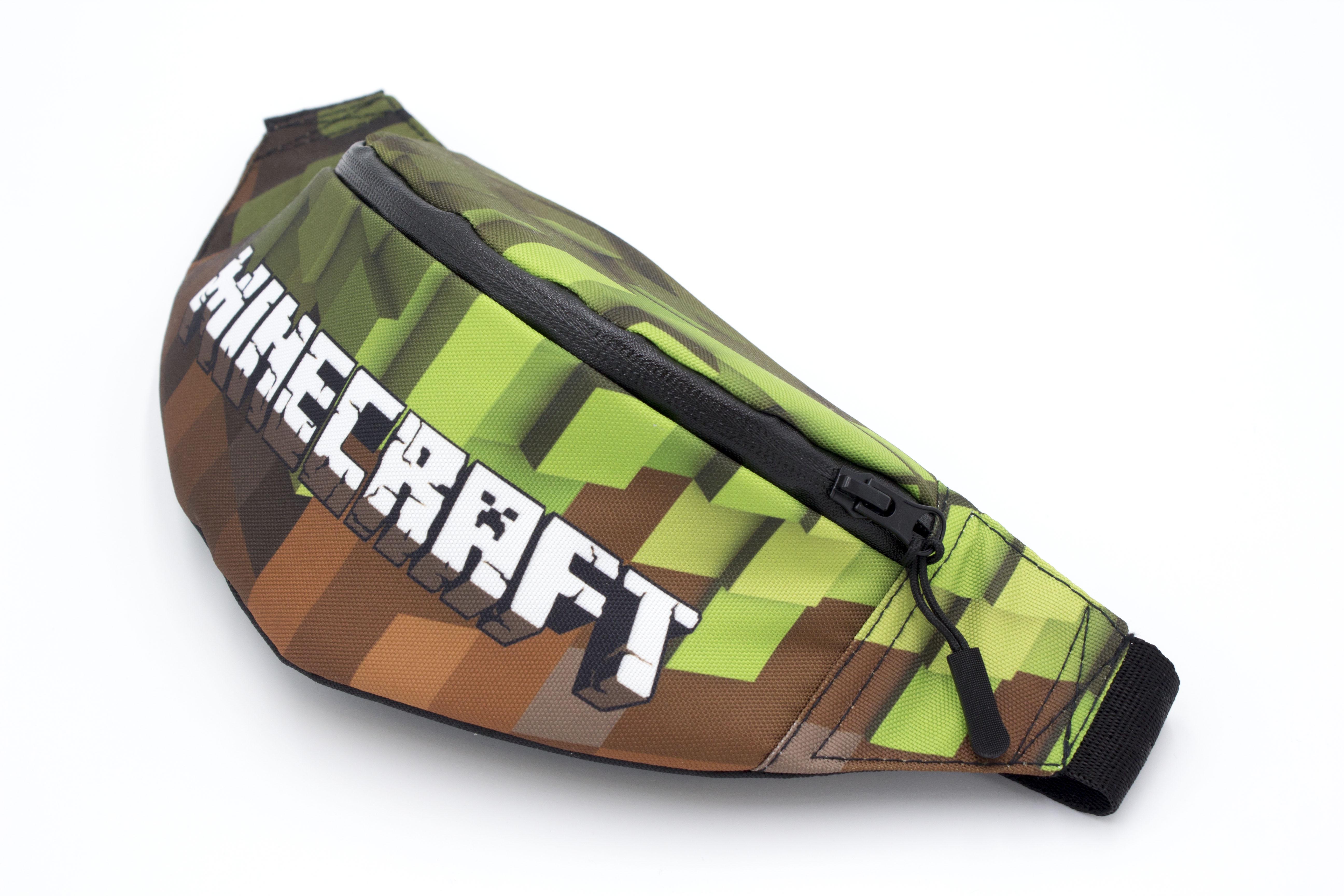 Сумка бананка Майнкрафт Лого (24103899) - фото 3 Сумка бананка Майнкрафт Лого (24103899) - фото 3