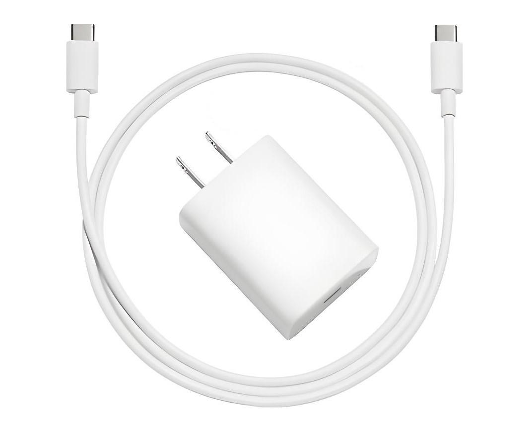 Зарядка с кабелем Google Pixel 18W USB Type-C US 1 м (1922230054)