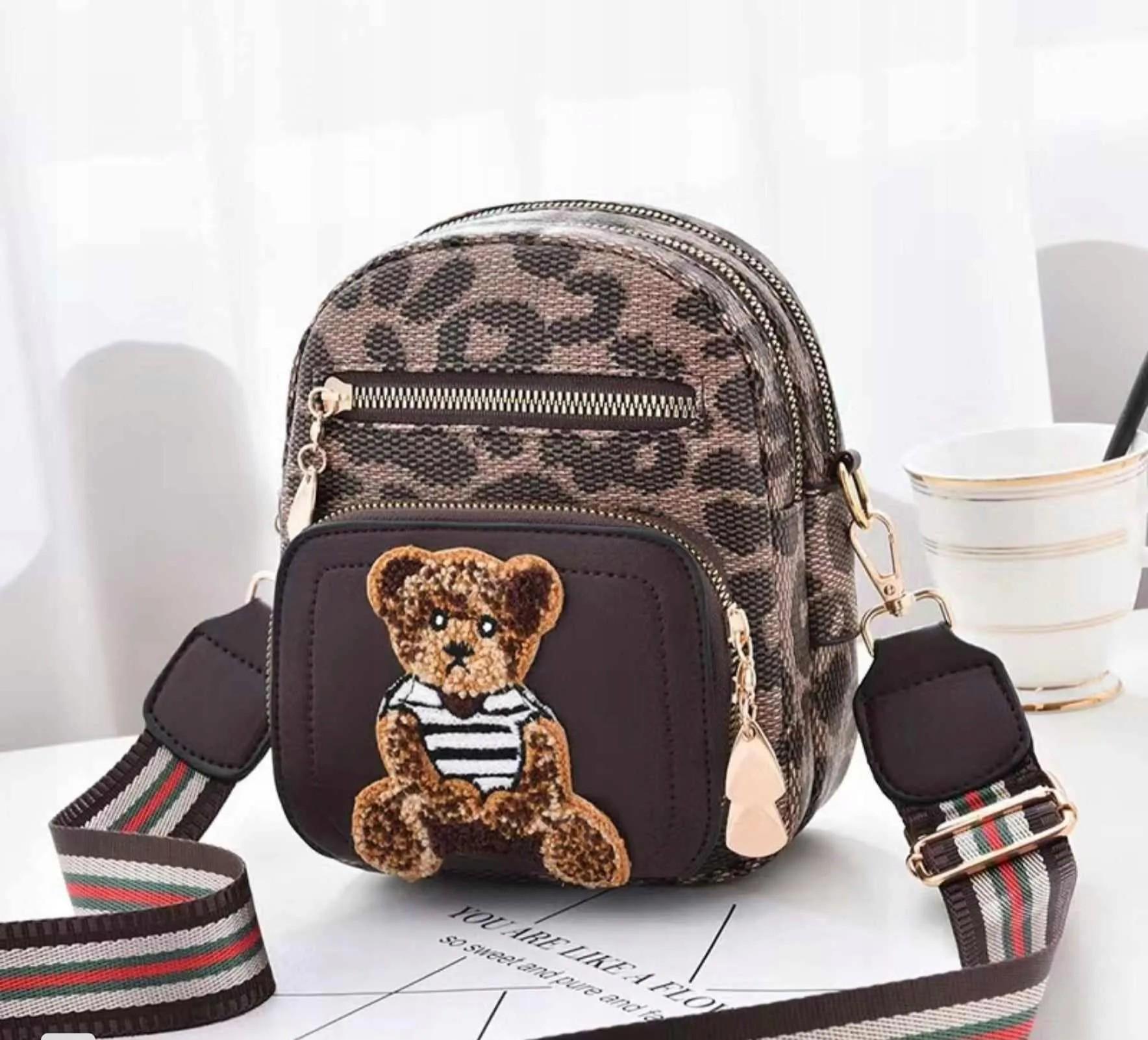 Сумка из экокожи Мишка Тедди Коричневый (24984758)