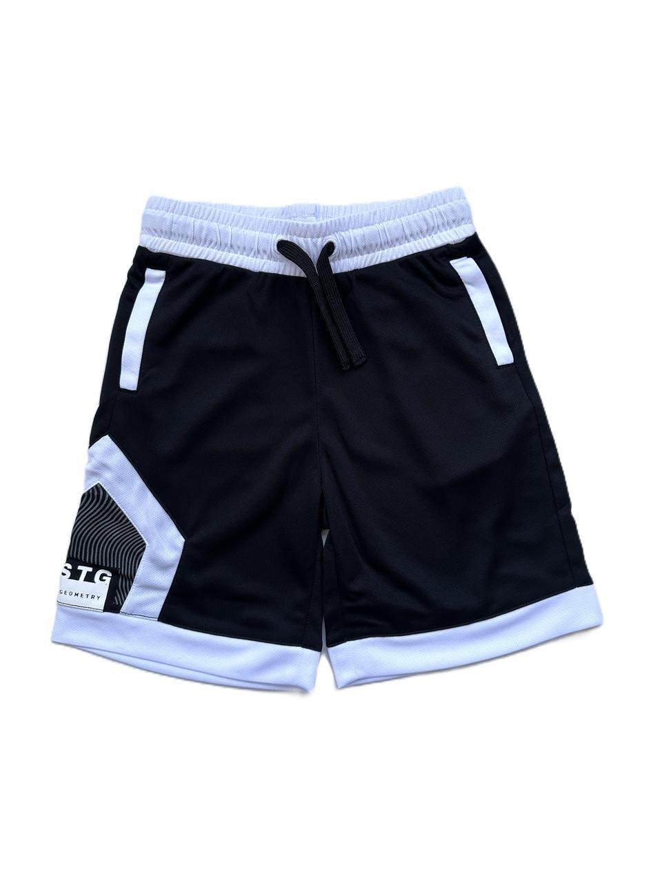 Шорти-бермуди для хлопчика спортивні Street Gang STG248 р. 26 Чорний (2573983738)