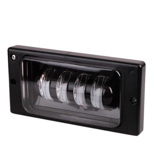 Фары дополнительного дневного света 2114A DRL 00 4 LED пластик 170х80 мм