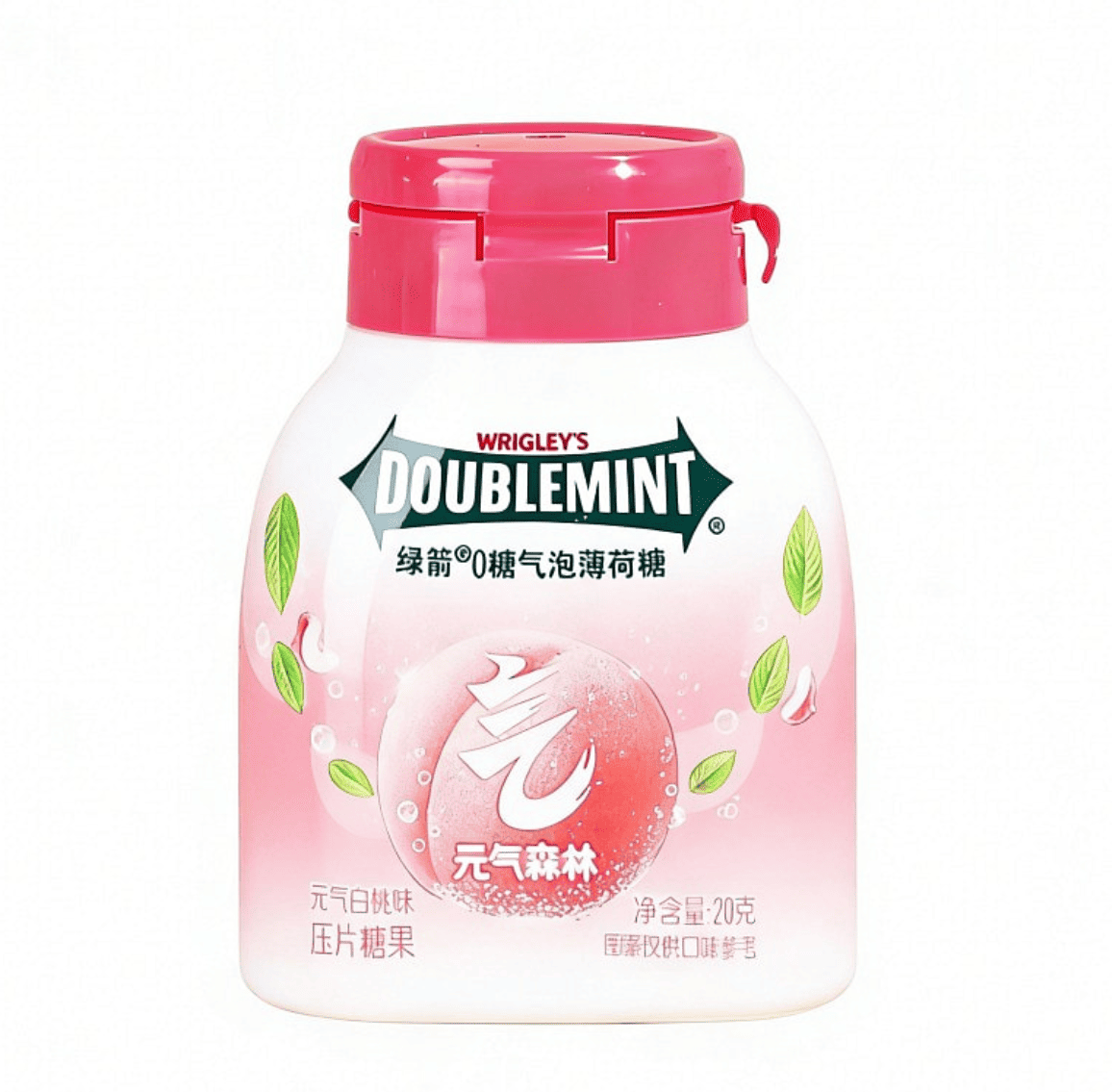 Драже Wrigley's Doublemint White Peach Flavor 20 г (3050795452)