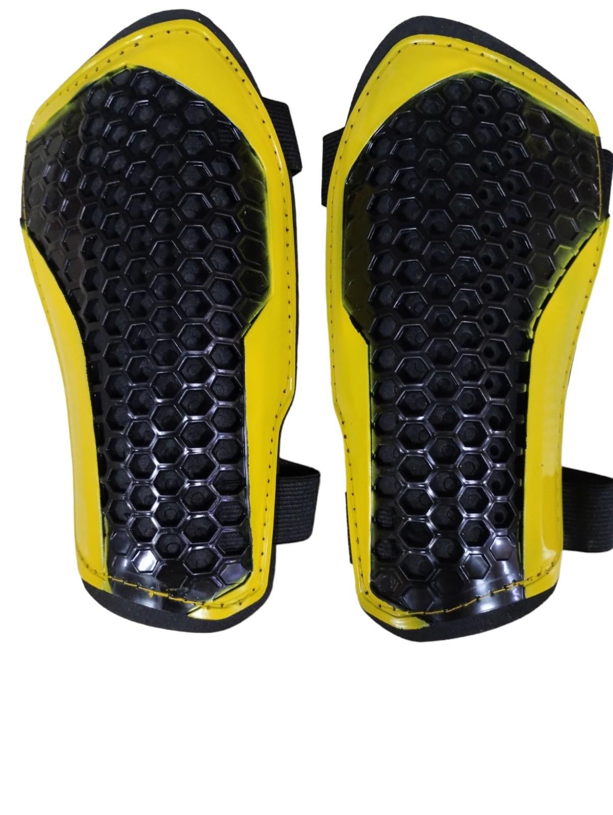 Щитки футбольные SP-Sport FB-675 L 10-14+ лет Черный/Желтый (6936116104204)