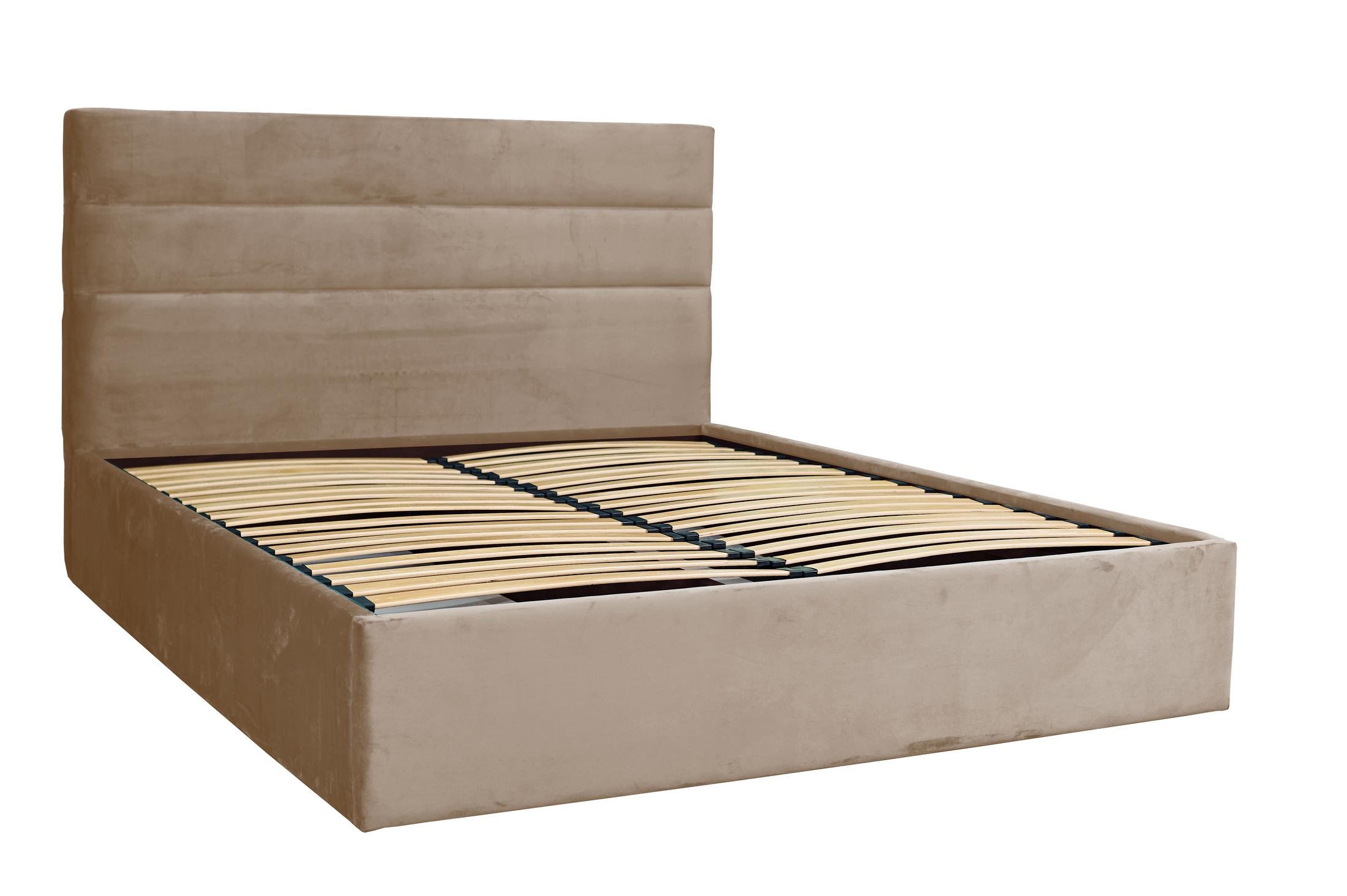 Ліжко RidneTut Edison Lite Lili 06 160х200 см Бежевий (33435-1112006) - фото 2 Ліжко RidneTut Edison Lite Lili 06 160х200 см Бежевий (33435-1112006) - фото 2