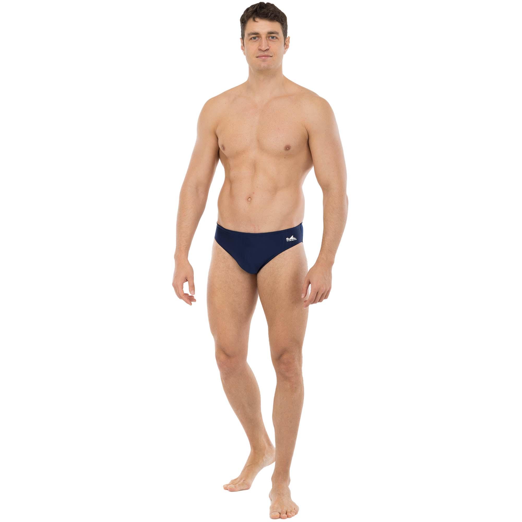 Плавки мужские классические для плавания YINGFA 9202A S Темно-синий (9202A_Темно-синий_S_(150-155с) - фото 7 Плавки мужские классические для плавания YINGFA 9202A S Темно-синий (9202A_Темно-синий_S_(150-155с) - фото 7